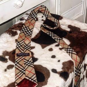 Burberry check nova tie